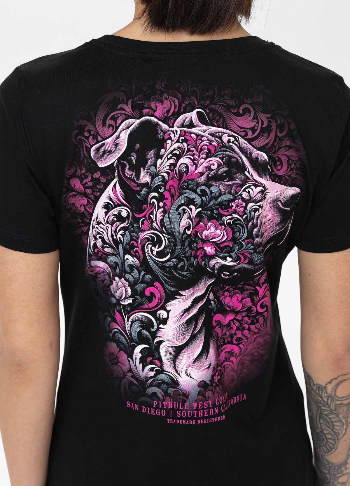 Women's T-Shirt TATTOO - Black